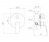 Смеситель на 2 потребителя  CANTE 1512.031402:Чертеж 