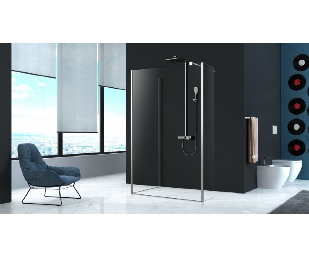 Душевая перегородка 40х190 см  WALK-IN 18-07-40:Фото 2