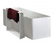 Підлогова полиця-тримач для рушників VOLLE SOLID SURFACE 18-40-128
