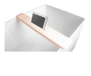 Накладная полка на ванну 87 см VOLLE SOLID SURFACE 18-40-403S
