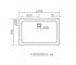 Поддон душевой прямоугольный  COMPUESTO 4487.13128007:Чертеж 