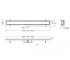 Душевой канал с сухим затвором  MASTER LINEA 9000.200604:Чертеж 