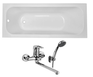 Ванна зі змішувачем 170х70 см VOLLE ALTEA TS-1770448+RBZ100-9B