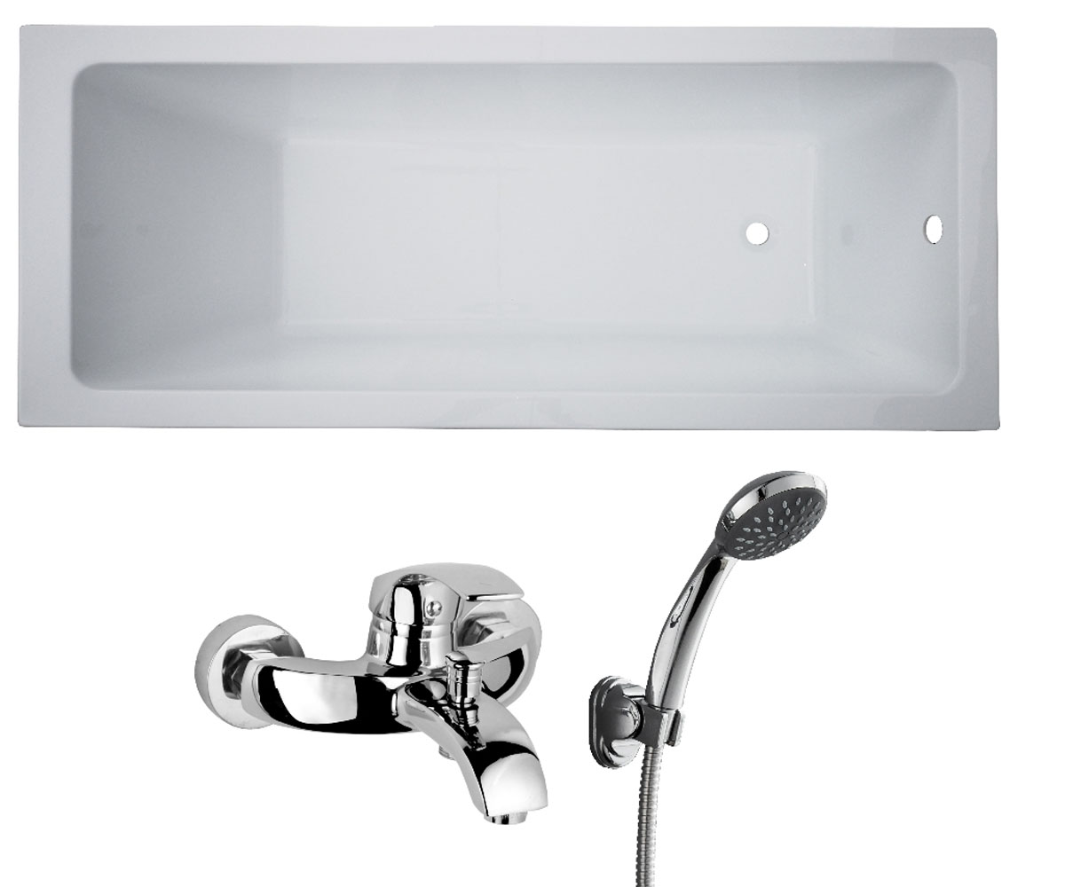 Ванна зі змішувачем 170х70 см VOLLE LIBRA TS-1770458+RBZ014-3 TS-1770458+RBZ014-3