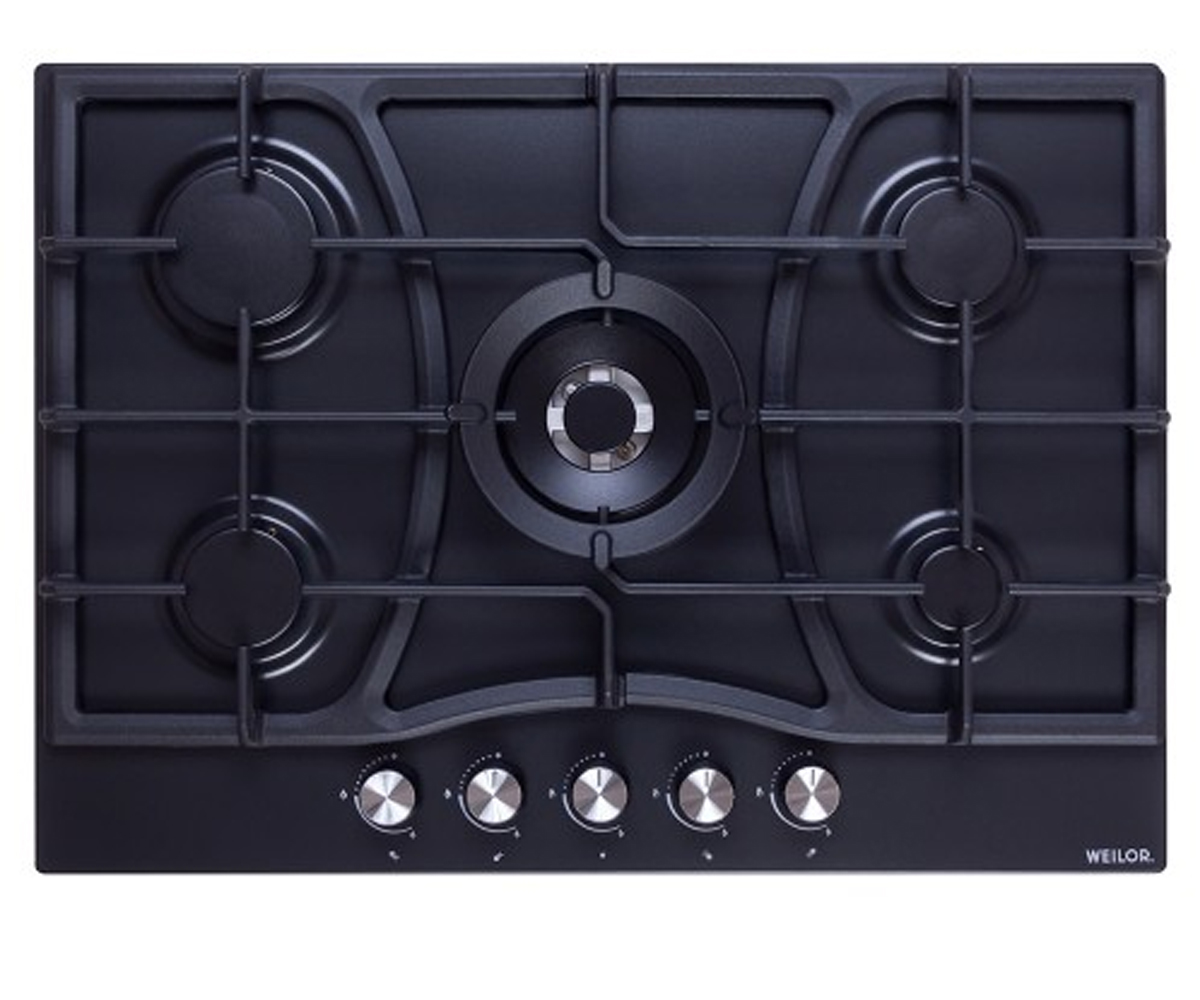 Поверхность на 5 конфорок WEILOR  GM W714 BL GM W714 BL