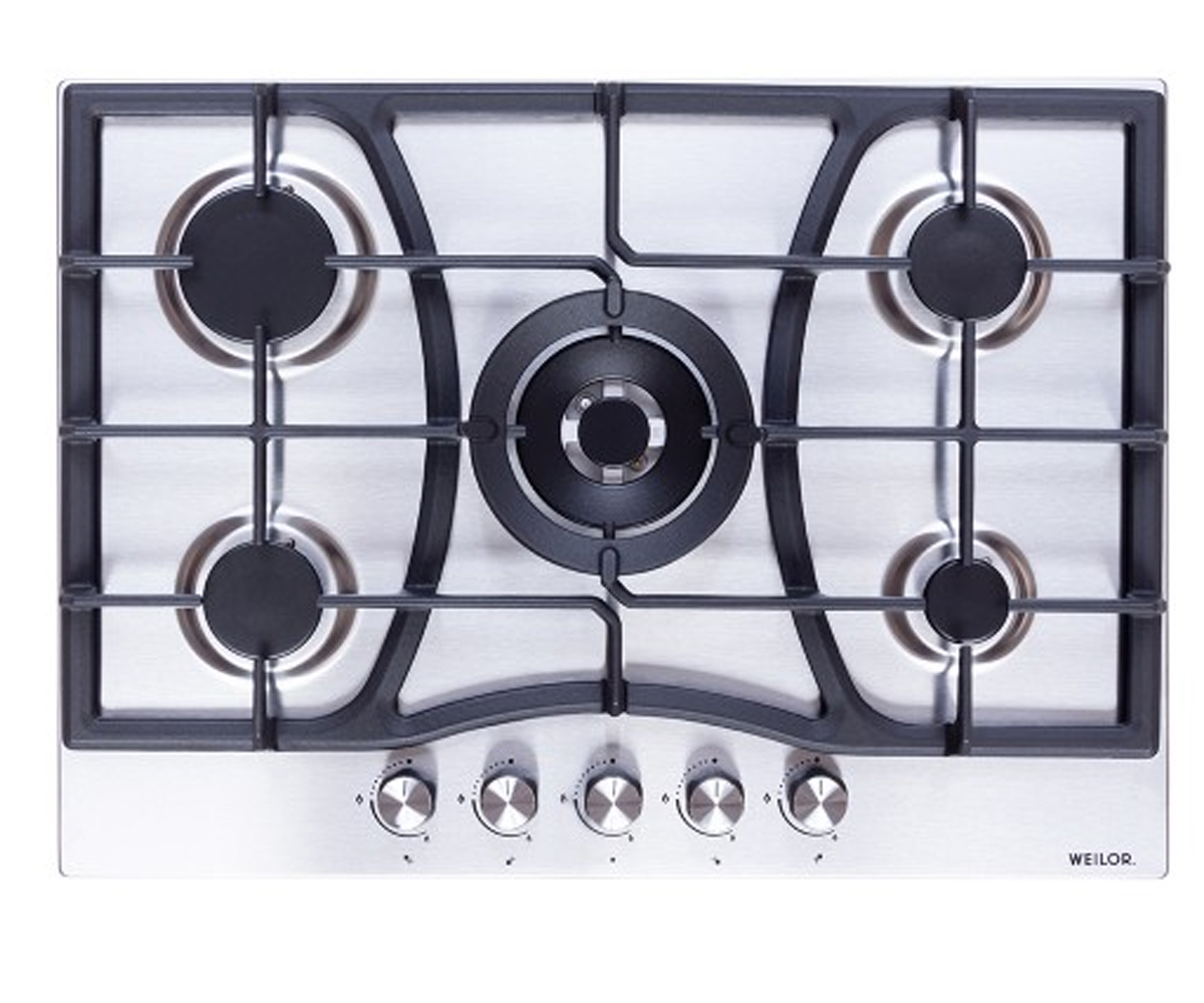 Поверхня для 5 конфорок WEILOR GM W714 SS   GM W714 SS GM W714 SS