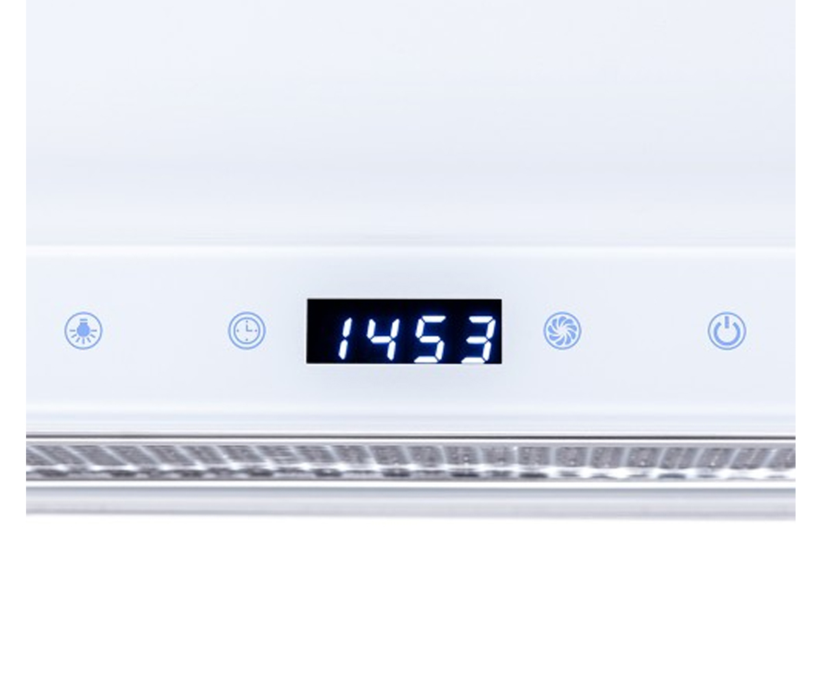 Вытяжка сенсорная  PTS 6265 WH 1300 LED STRIP:Фото 2