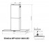 Пристенная вытяжка  SLIMLINE WP 6230 SS 1000 LED:Чертеж 