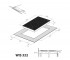 Индукционная поверхность  WIS 322 BS:Чертеж 