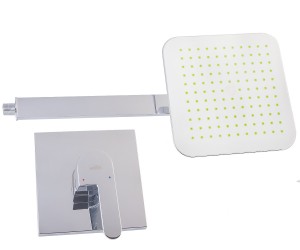 Верхний душ + смеситель WELLE ERNEST 9Q0422C-AR34218D