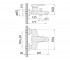 Смеситель для ванны  LOUIS HT23191D:Чертеж 