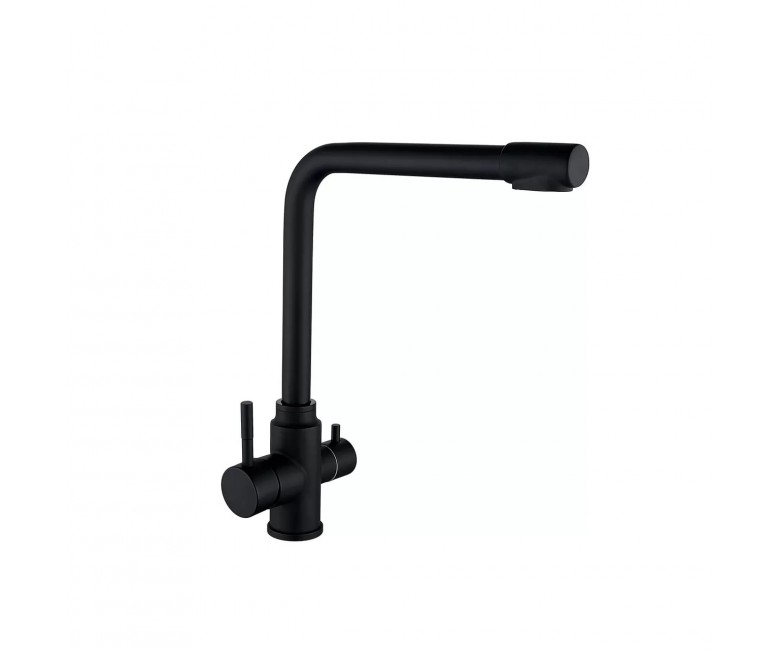 Змішувач на дві води WEZER  EKO4C-01-BLACK EKO4C-01-BLACK
