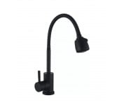 Змішувач з рефлекторним носиком WEZER  EKO4D-01-BLACK