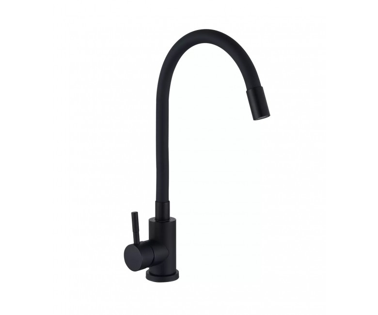 Змішувач з гнучким носиком WEZER  EKO4E-01-BLACK EKO4E-01-BLACK