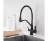 Кухонный смеситель на две воды  INX4A-08-BLACK:Фото 5