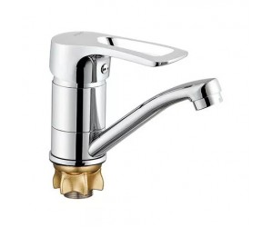 Смеситель с коротким изливом WEZER  PED4-B181