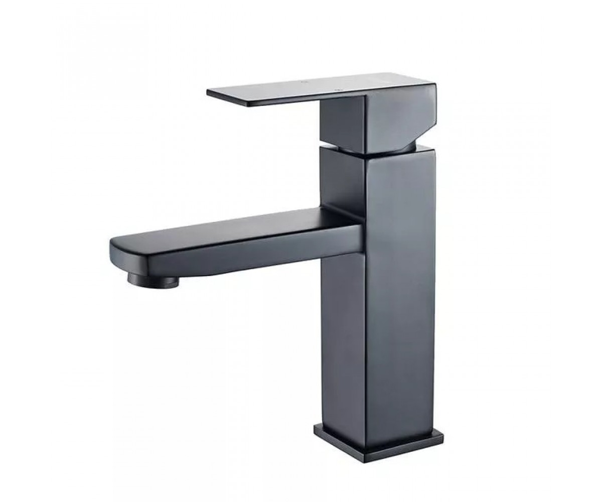 Смеситель в кубическом дизайне WEZER  PRO1-02-BLACK PRO1-02-BLACK
