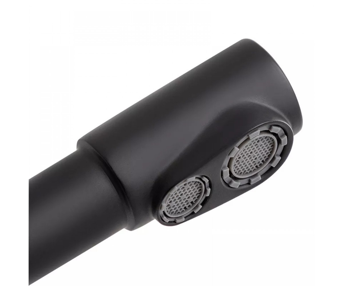 Кухонный смеситель  PRO4C-02-BLACK:Фото 3