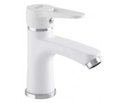 Однорычажный смеситель на раковину WEZER  PUD1-045-WHITE