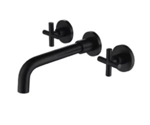 Настінний змішувач WEZER  VAL10-10-BLACK