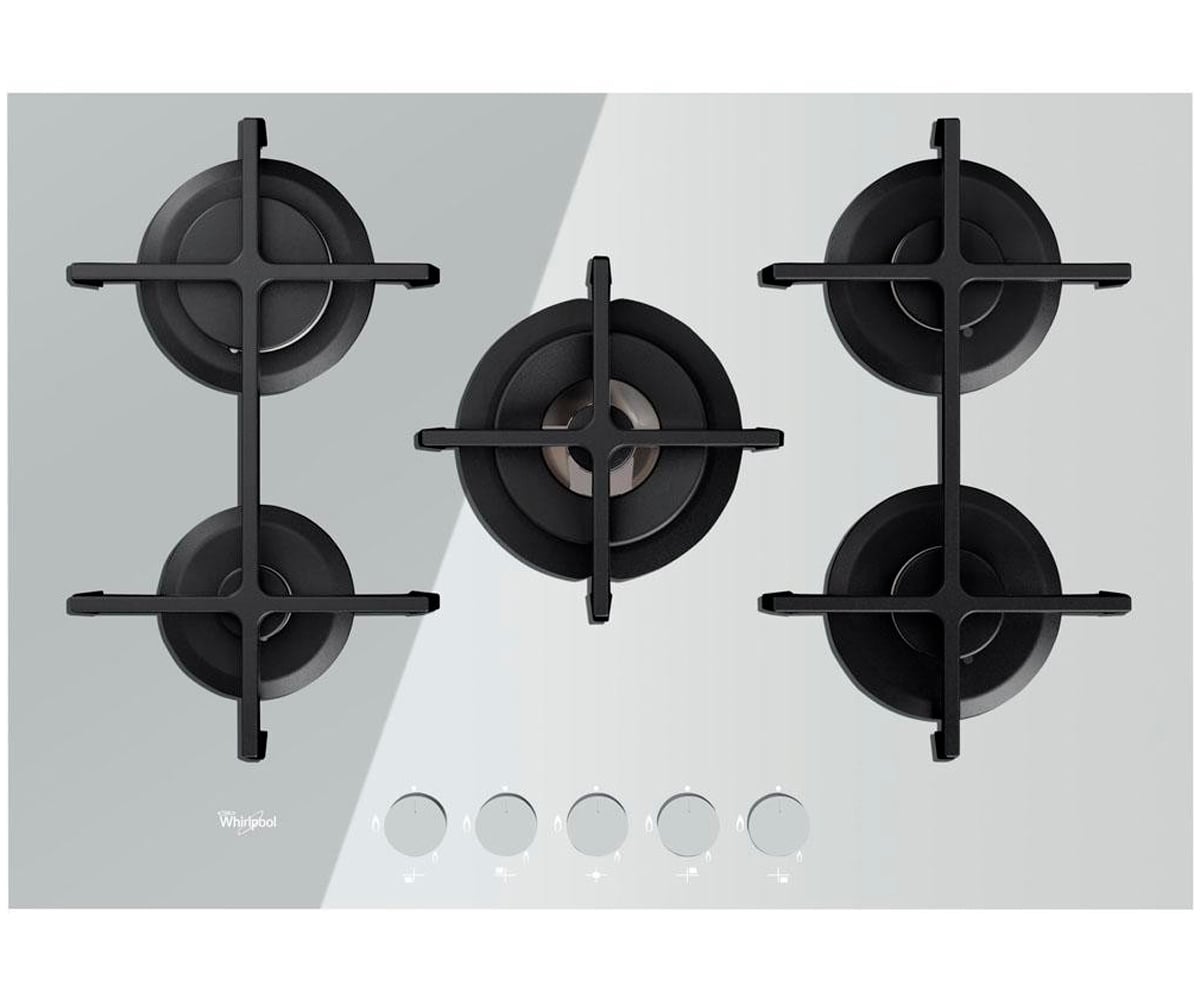 Варильна поверхня на 5 конфорок WHIRLPOOL  AKT7510WH AKT7510WH