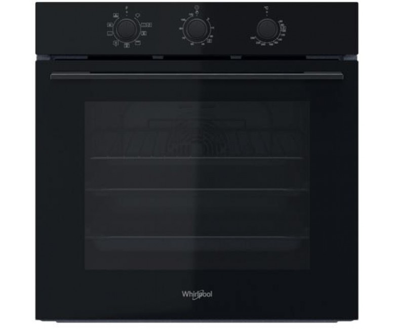 Духова шафа Whirlpool електрична, 71л, A, конвекція, чорний WHIRLPOOL  OMK38HU0B OMK38HU0B