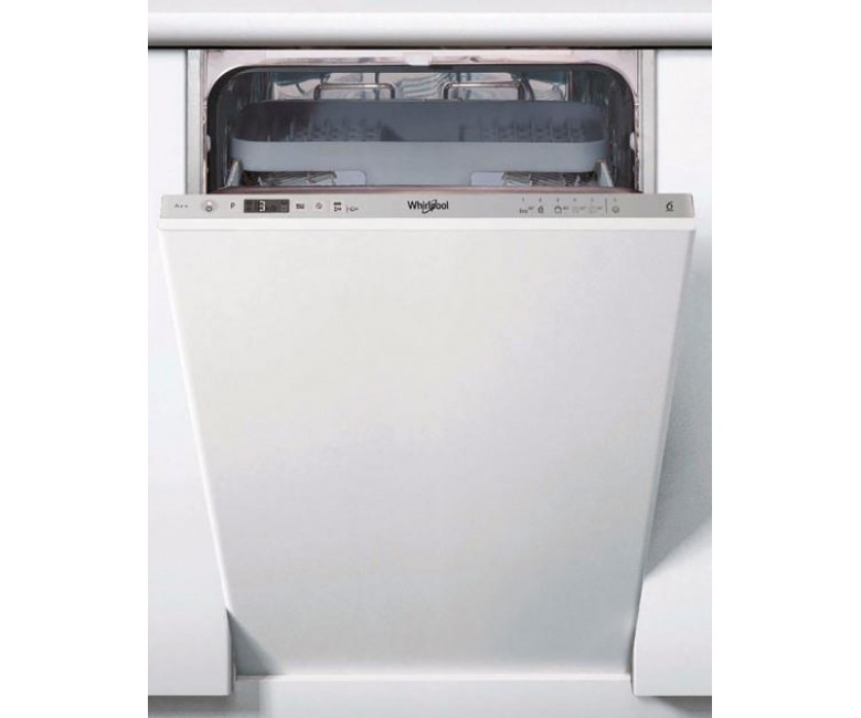 Посудомийна машина Whirlpool вбудована, 10компл., A++, 45см, дисплей, білий WHIRLPOOL  WSIC3M27C WSIC3M27C
