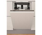 Посудомийна машина Whirlpool вбудована, 10компл., A+++, 45см, дисплей, інвертор, 3й кошик, білий WHIRLPOOL  WSIO3O34PFEX