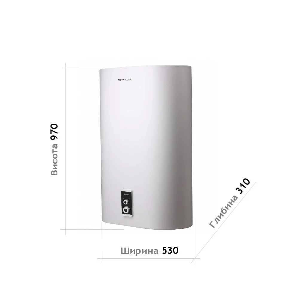 Водонагреватель с сухим теном  GRAND EV80DR GRAND-SP-MINTM:Чертеж 