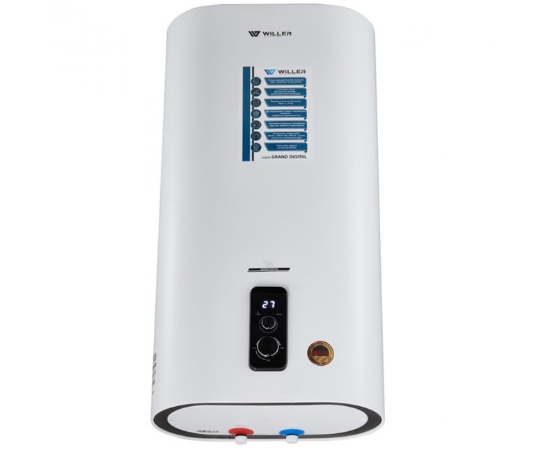 EV80DRI Grand Digital водонагрівач вертикальний 80л. (1 сорт) WILLER GRAND EV80DRI GRAND DIGITAL BL EV80DRI GRAND DIGITAL BL