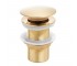 Донный клапан для раковины YOKA CLICK-CLACK GOLD без перелива YOKA  BK.POP-14-BP-GLD BK.POP-14-BP-GLD