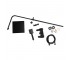 Душевой гарнитур Yoka CUBE 25 BLACK черный с изливом  BP.CUBE-25-BLK:Фото 5
