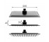 Душевой гарнитур Yoka CUBE 25 BLACK черный с термостатом  BP.CUBE-THERM-25-BLK:Фото 8
