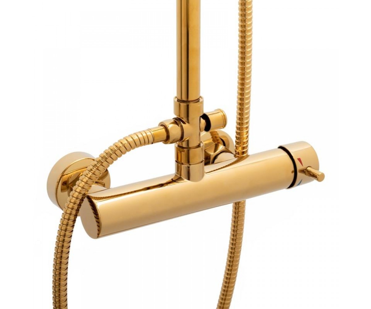 Душевой гарнитур Yoka DUBAJ 23 GOLD золотой  BP.DUBAJ23-GLD:Фото 3