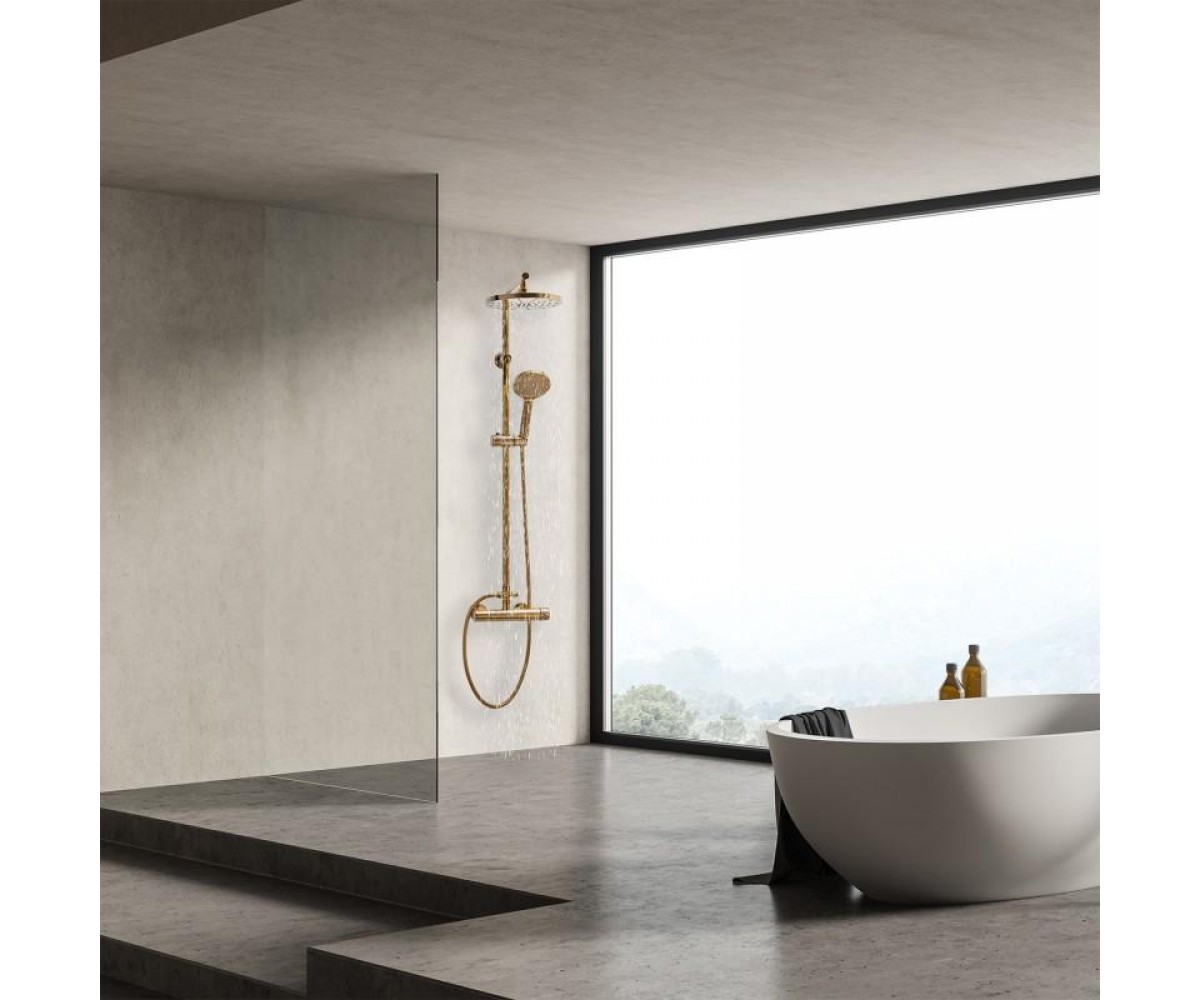Душевой гарнитур Yoka DUBAJ 23 GOLD золотой  BP.DUBAJ23-GLD:Фото 6
