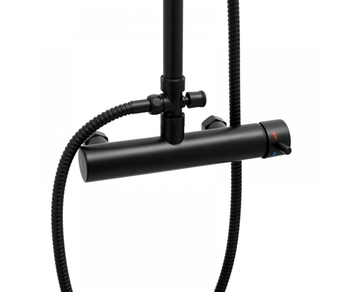 Душевой гарнитур Yoka FLOVA 25 BLACK черный  BP.FLOVA 25 BLK:Фото 3