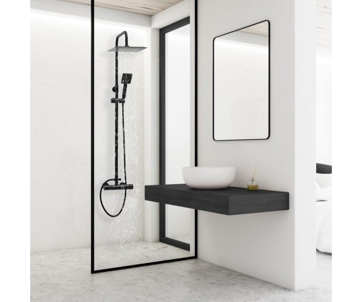 Душевой гарнитур Yoka FLOVA 25 BLACK черный  BP.FLOVA 25 BLK:Фото 7