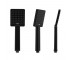 Душевой гарнитур Yoka FLOVA 25 BLACK черный с термостатом  BP.FLOVA THERM 25 BLK:Фото 2