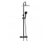 Душевой гарнитур Yoka FLOVA 25 BLACK черный с термостатом  BP.FLOVA THERM 25 BLK:Фото 8