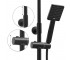 Душевой гарнитур Yoka FLOVA 25 BLACK черный с термостатом  BP.FLOVA THERM 25 BLK:Фото 10
