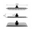 Душевой гарнитур Yoka GIRA 25 BLACK черный с термостатом  BP.GIRA-THERM-25-BLK:Фото 8