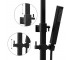 Душевой гарнитур Yoka GIRA 25 BLACK черный с термостатом  BP.GIRA-THERM-25-BLK:Фото 9