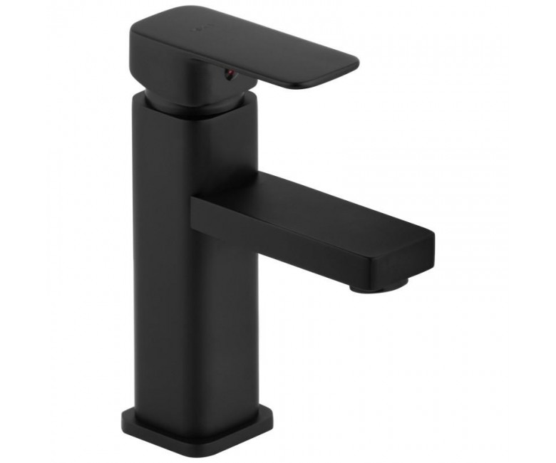 Смеситель для раковины (умывальника) YOKA SETO 24 BLACK черный низкий YOKA  BU.SETO 24 BLK BU.SETO 24 BLK
