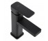 Смеситель для раковины (умывальника) YOKA SETO 24 BLACK черный низкий  BU.SETO 24 BLK:Фото 6