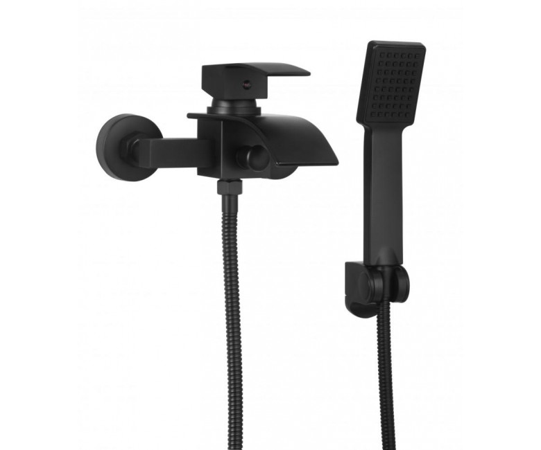 Смеситель для ванны Yoka TALEA BLACK черный настенный YOKA  BW.TALEA-BLK BW.TALEA-BLK