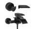 Смеситель для ванны Yoka TALEA BLACK черный настенный  BW.TALEA-BLK:Фото 6