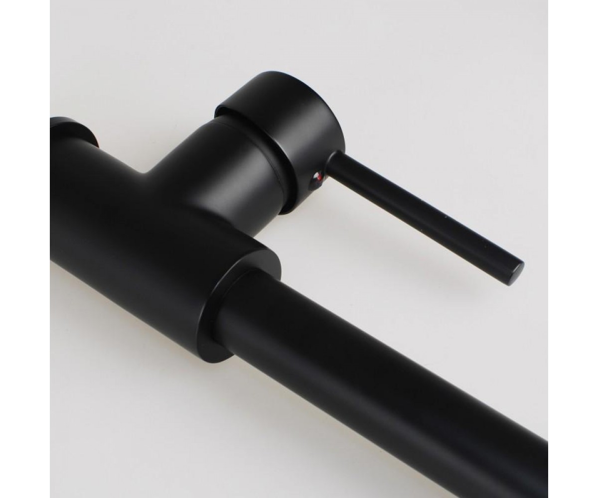 Смеситель для кухни Yoka FIESTO BLACK черный  BZ.FIESTO-BLK:Фото 4