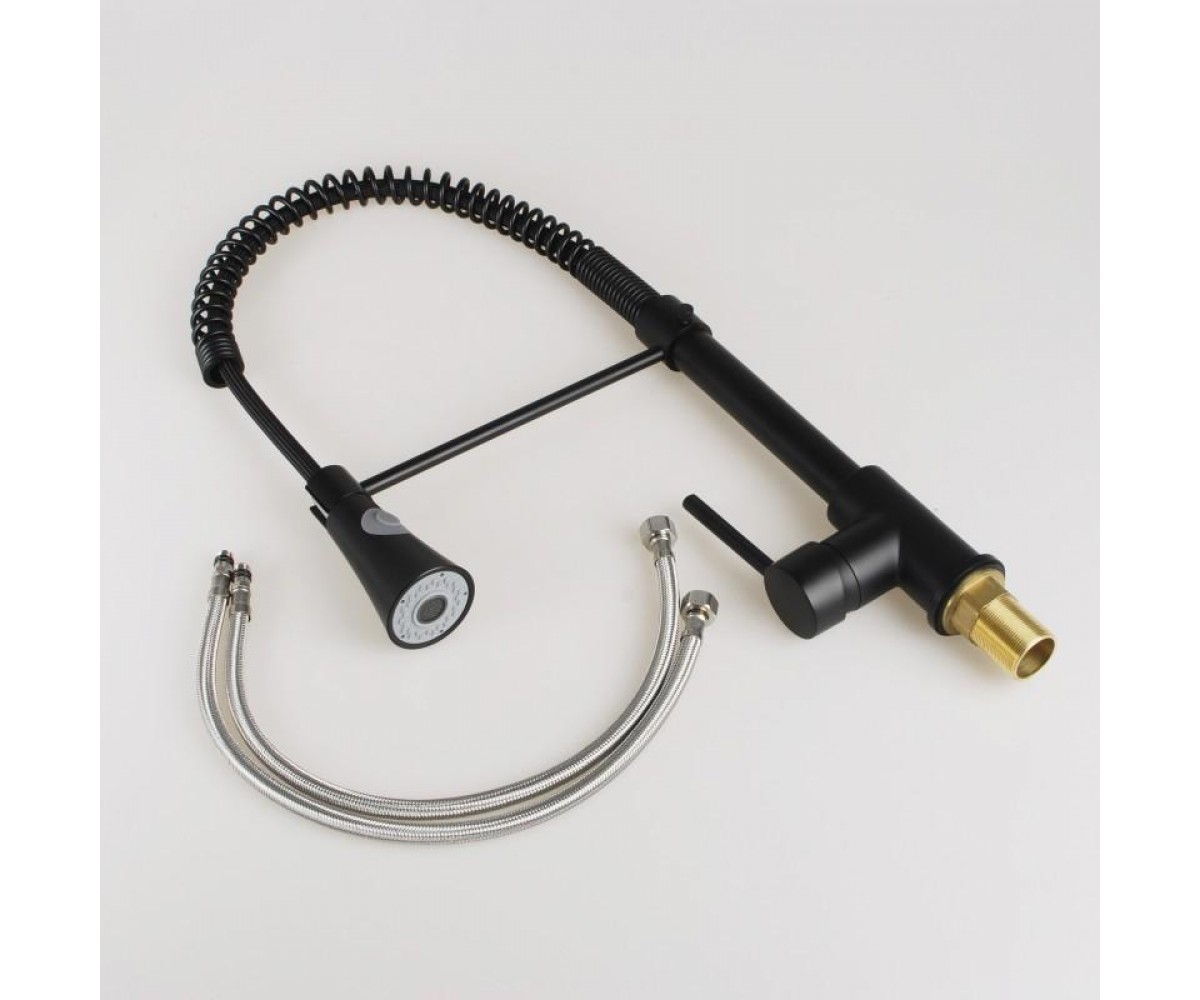 Смеситель для кухни Yoka FIESTO BLACK черный  BZ.FIESTO-BLK:Фото 5