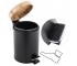 Корзина для мусора YOKA BIN BLACK BAMBOO 3л. для ванной комнаты  CH.BIN-BLK:Фото 3