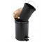 Корзина для мусора YOKA BIN BLACK BAMBOO 3л. для ванной комнаты  CH.BIN-BLK:Фото 4